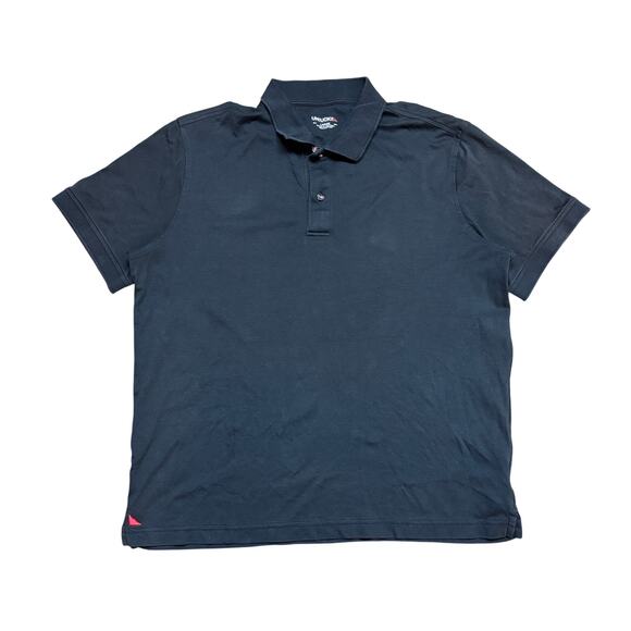Untuckit Damaschino Short Sleeve Polo Shirt Men's Large Golf Preppy Minimalist - Picture 1 of 9